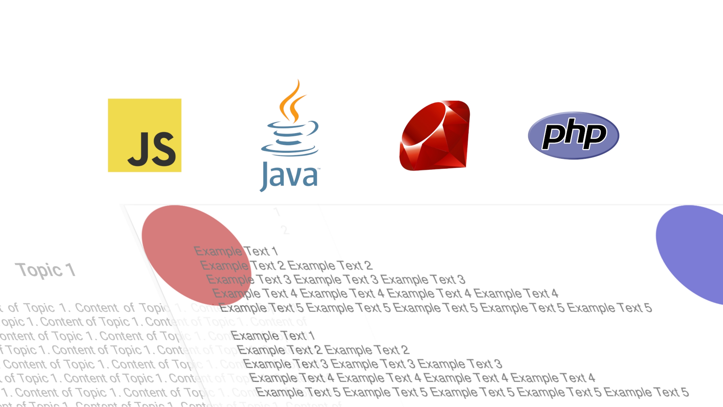 Creating PDF Documents in Different Programming Languages